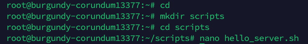 scripts linux